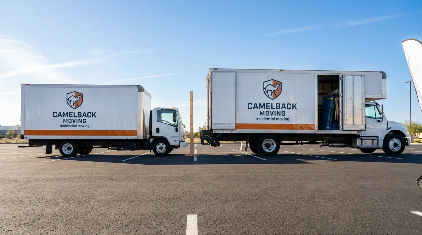 Moving truck size capacity guide in Kuna